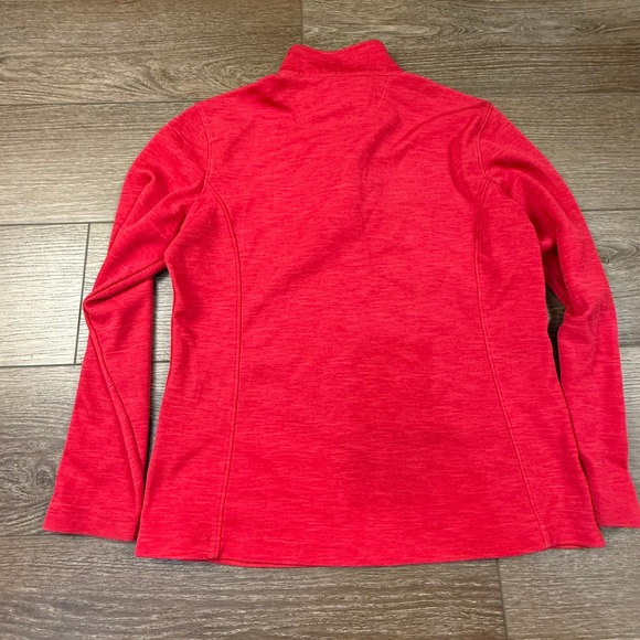 Chick-Fil-A Women's Pullover Quarter Zip Sweatshirt Embroidered Size Small - Picture 3 of 9